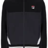 Black Tie Breaker Funnel Neck Jacket