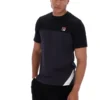 Black Tiebreaker Colour Block T-Shirt