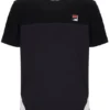 Black Tiebreaker Colour Block T-Shirt