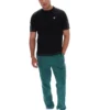 Black Trey Contrast Stitch Tee