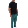 Black Trey Contrast Stitch Tee