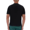 Black Trey Contrast Stitch Tee