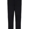 Black Ventisei Straight Leg Trousers