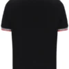 Black Zev Cuff Detail Polo