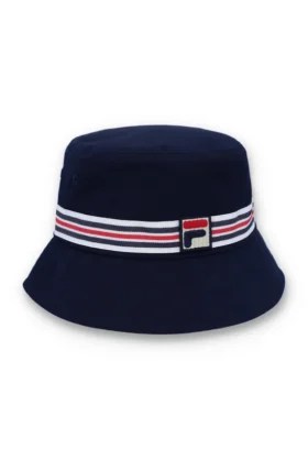 Blue Heritage Stripe Bucket Hat