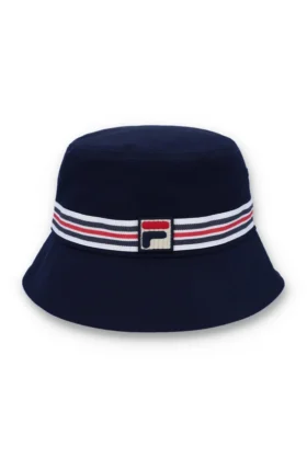 Blue Heritage Stripe Bucket Hat