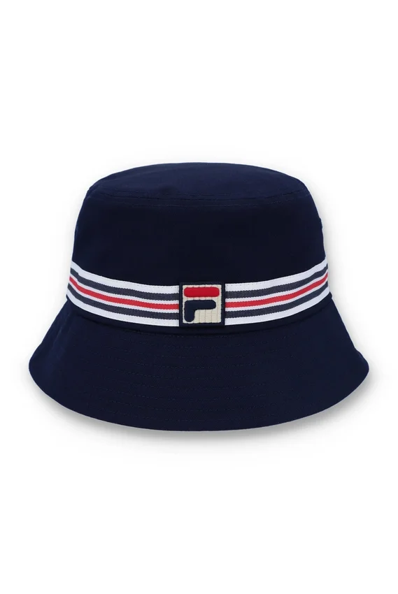 Blue Heritage Stripe Bucket Hat