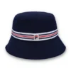 Blue Heritage Stripe Bucket Hat