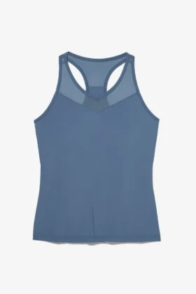 Blue Tennis Essential Racerback Top