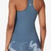 Blue Tennis Essential Racerback Top