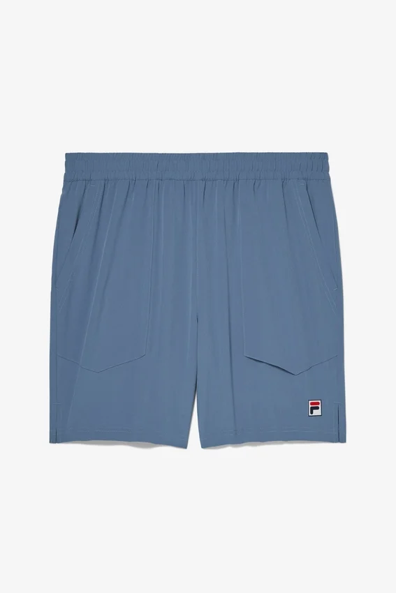 Blue Tennis Woven Court Short