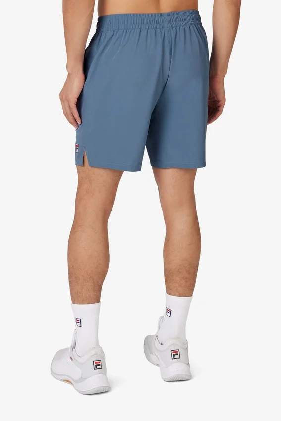 Blue Tennis Woven Court Short