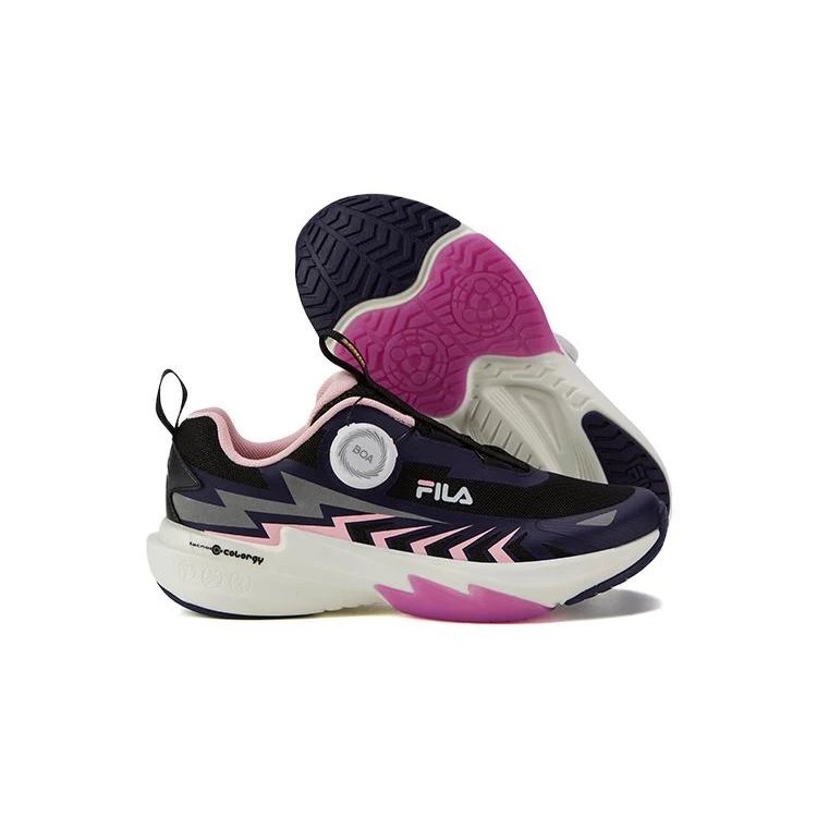 Boa Athletic Shoes "Black Pink"