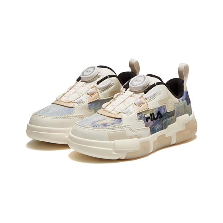 BOA Classic Shoes "Beige Blue"