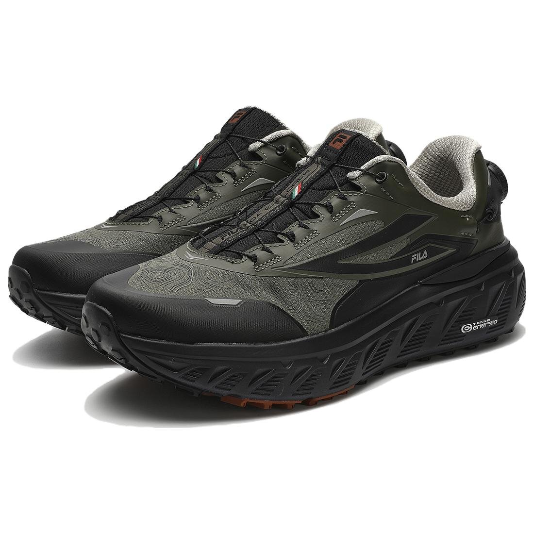BOA Explorer Sneakers "Green Black"