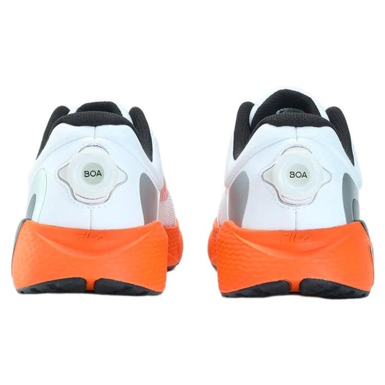 Boa Master Athletic Shoes "White Orange"