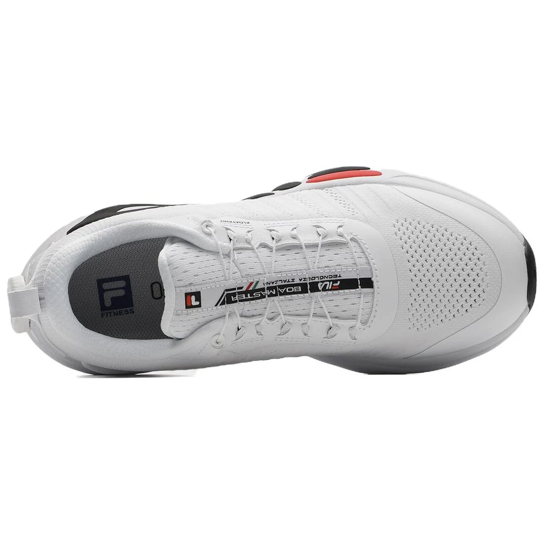 BOA MASTER Sneakers "White Black"