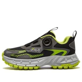 BOA Running Shoes "Black Green Grey"