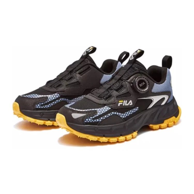BOA Running Shoes "Black Grey Blue"