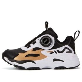 BOA Running Shoes "Black White Tan"