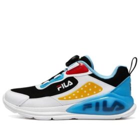 BOA Running Shoes "White Black Blue"
