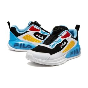 BOA Running Shoes “White Black Blue”