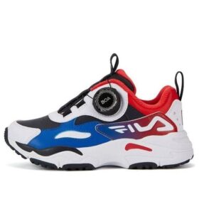 BOA Running Shoes "White Blue Red"