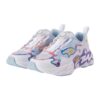 BOA Running Sneakers "White Blue Pink"