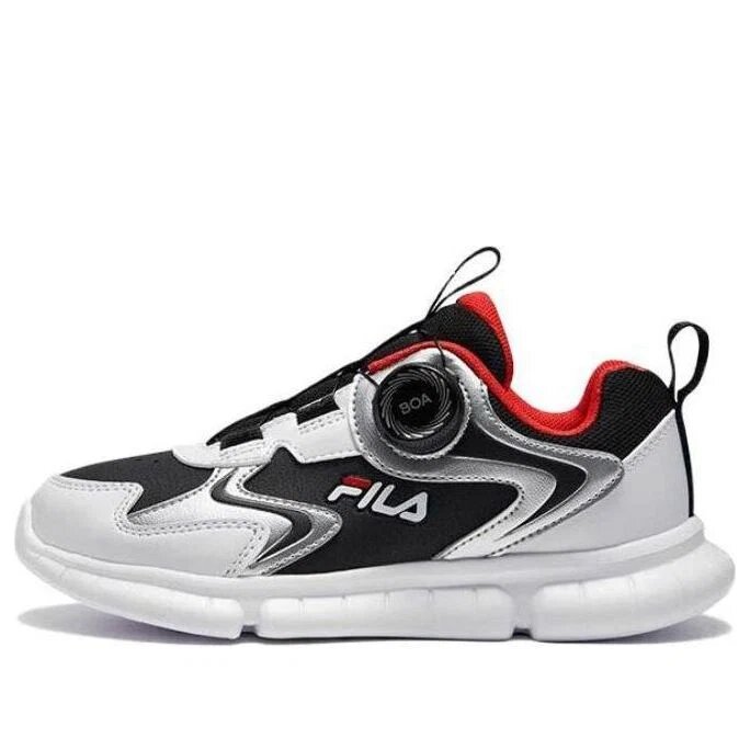 BOA Training Shoes "White Black Silver"
