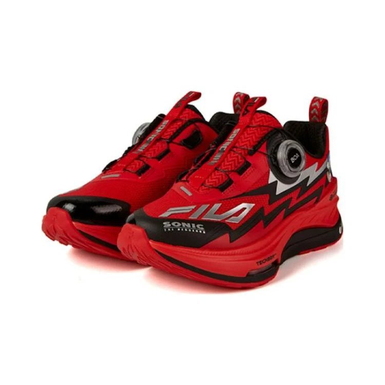 BOA x SONIC Sneakers "Red Black"
