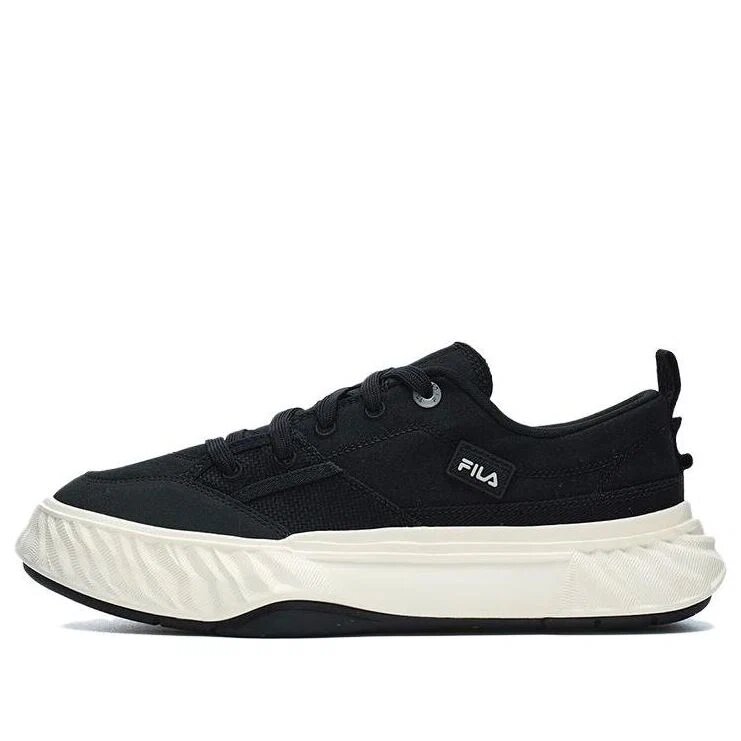 Canvas Low NonSlip Durable Shoes "Black White"