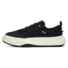 Canvas Low NonSlip Durable Shoes "Black White"