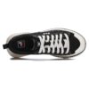 Canvas Low Skate Shoes "Black White"