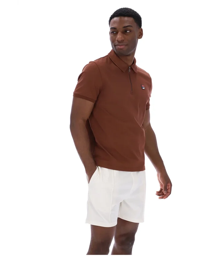 Cappuccino Ettore Zip Polo