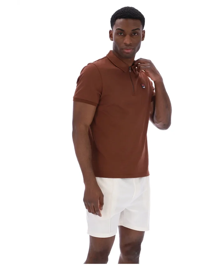 Cappuccino Ettore Zip Polo