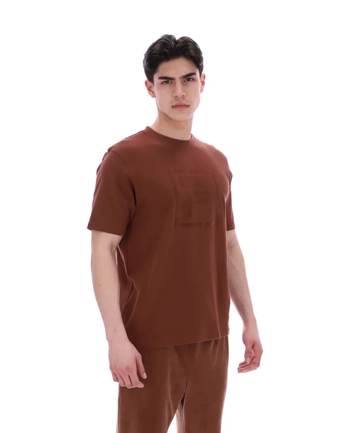 Cappuccino Pepe Tee with Flock Logo