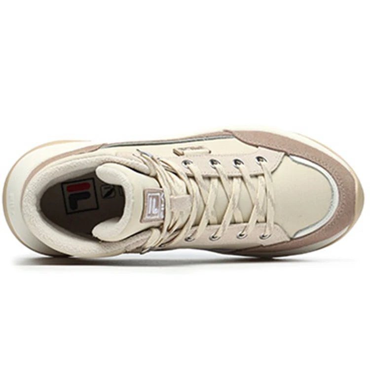 Casual Boots "Cream White Pink"