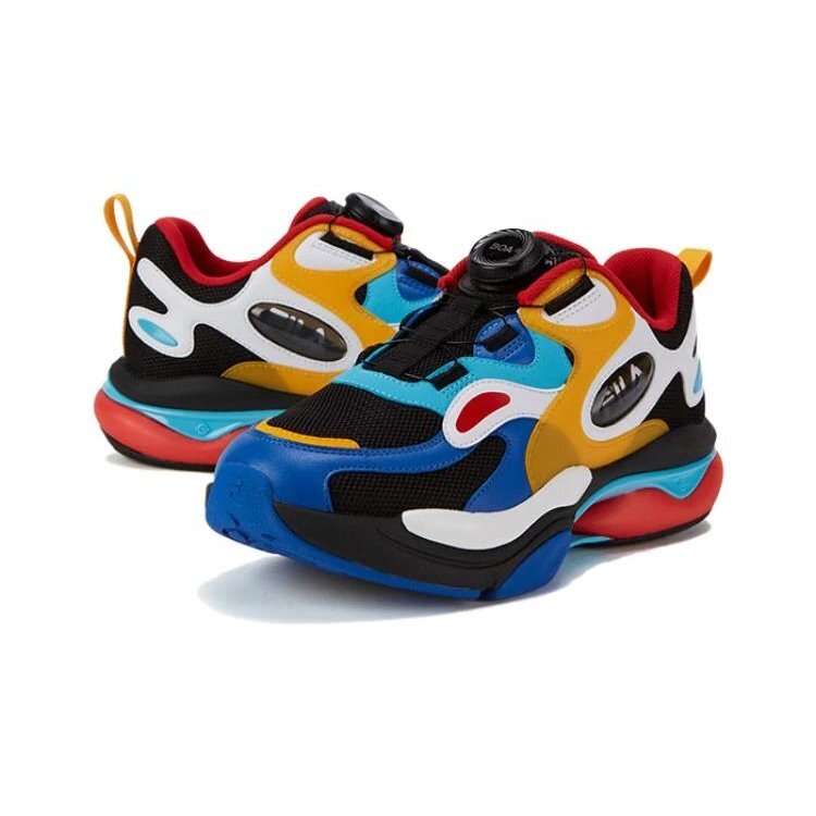 Casual Fashion Running Shoes "Blue Red Orange"