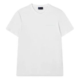 Casual Round Neck Short Sleeve White