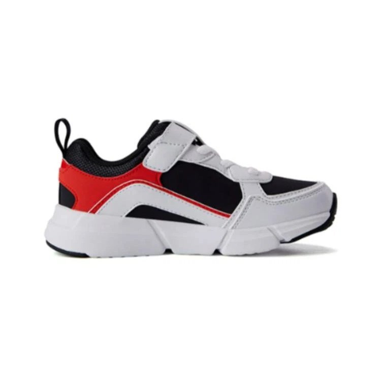 Casual Running Shoes "White Black Red"