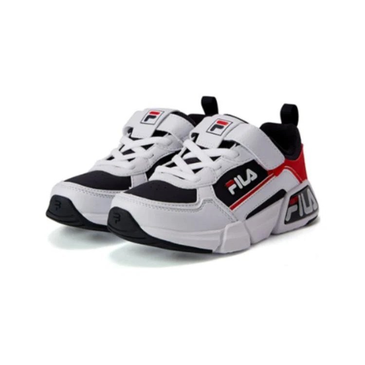 Casual Running Shoes "White Black Red"