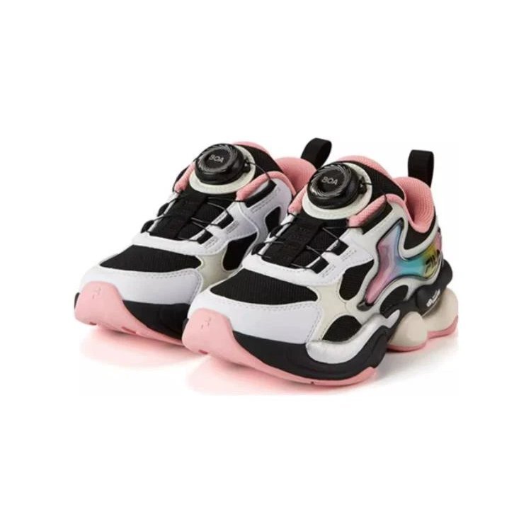 Casual Sneakers "White Black Pink"