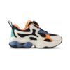 Casual Sneakers "White Orange Blue"