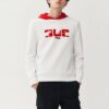 Casual Sports Knitted Turtleneck Jumper For Men White