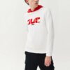 Casual Sports Knitted Turtleneck Jumper For Men White