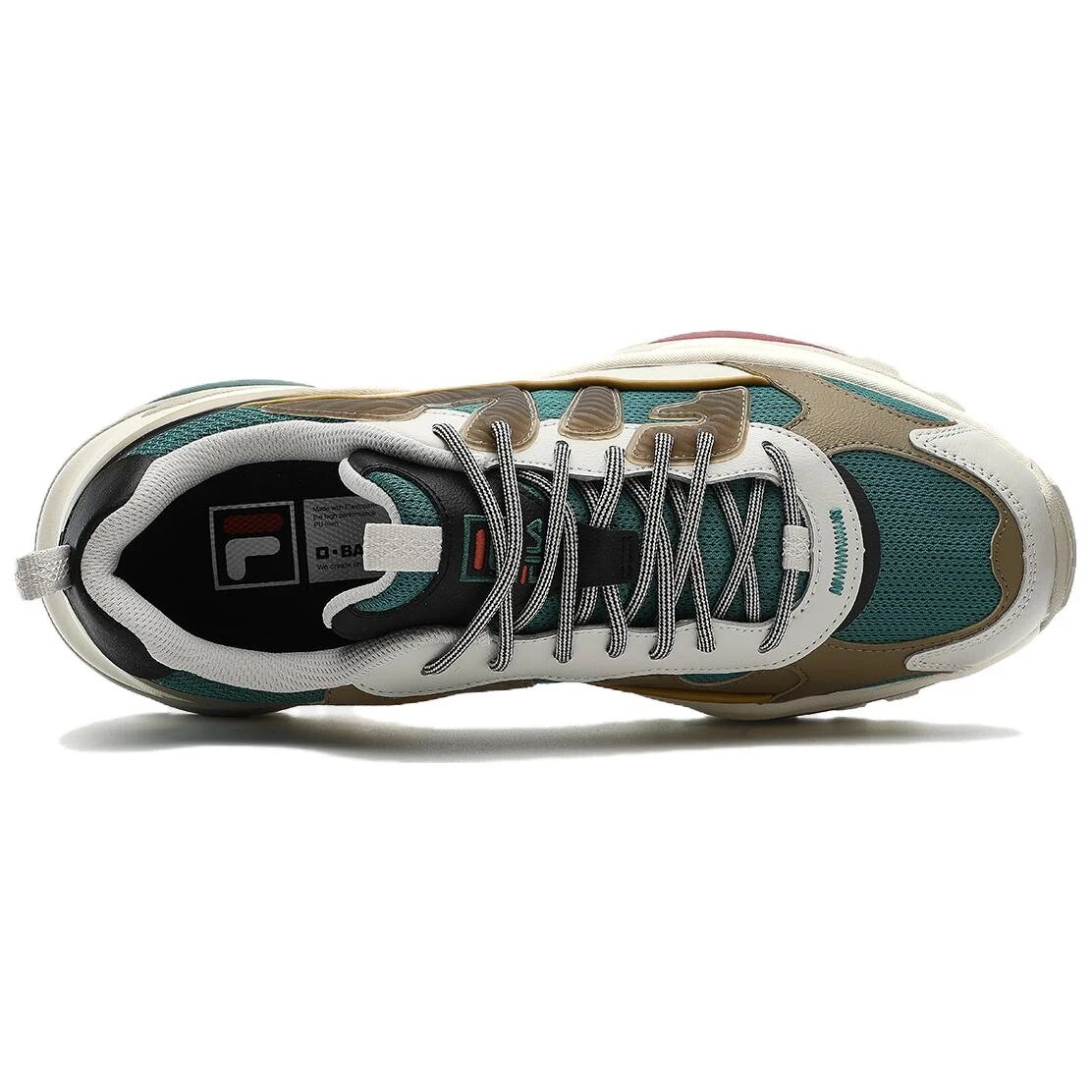 Cella Sneakers "Beige Green Brown"