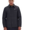 Charcoal Malcolm Lightly Padded Quilted Over Shirt