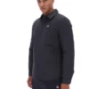 Charcoal Malcolm Lightly Padded Quilted Over Shirt