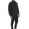 Charcoal Malcolm Lightly Padded Quilted Over Shirt