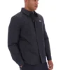 Charcoal Malcolm Lightly Padded Quilted Over Shirt